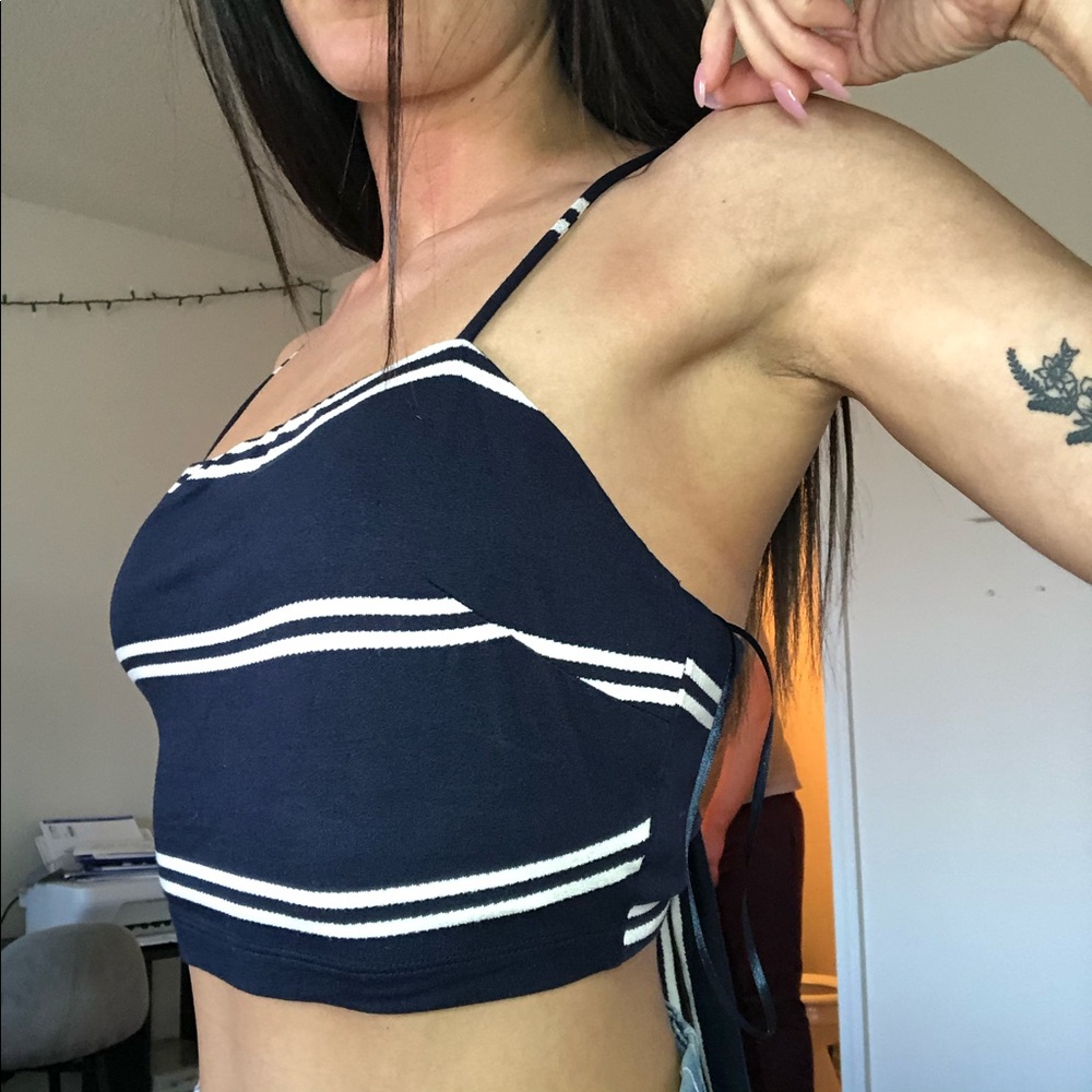 HYFVE tie back cropped tank top